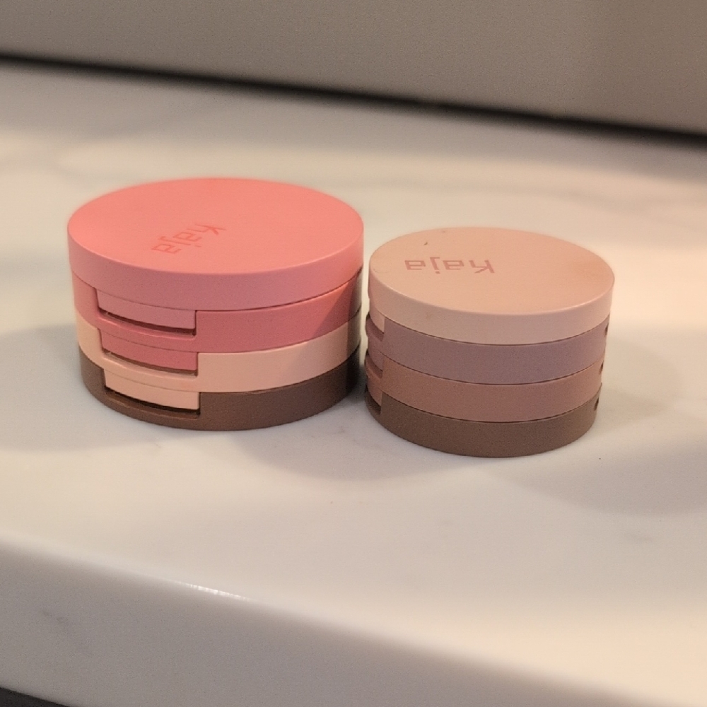 Kaja Eyeshadow And Face Trio Palette   - Beauty Bento Trio